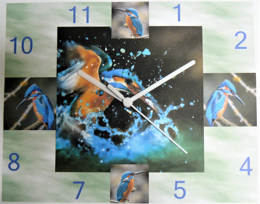 kingfisher wall clock kingfisher clock