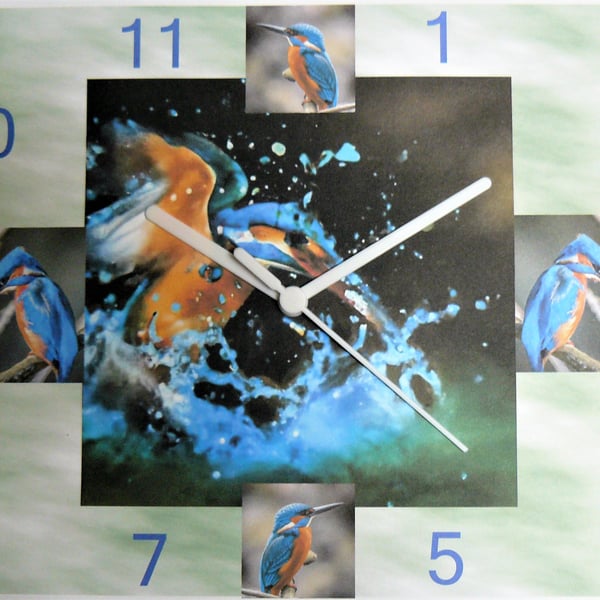kingfisher wall clock kingfisher clock