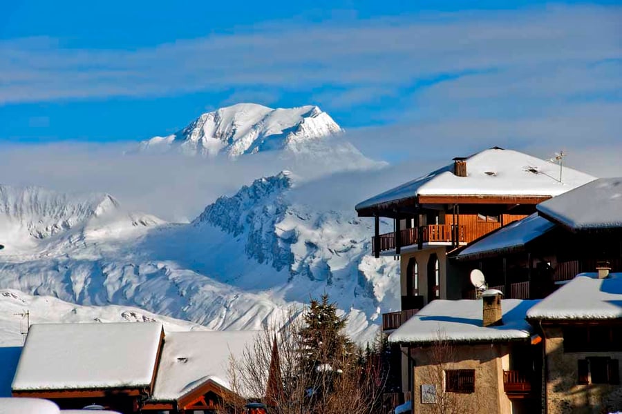 Mont Blanc Peisey Vallandry French Alps France Photograph Print