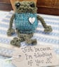 Just Because Frog Gift Handmade Frog Letter Box gift Thinking of you Present
