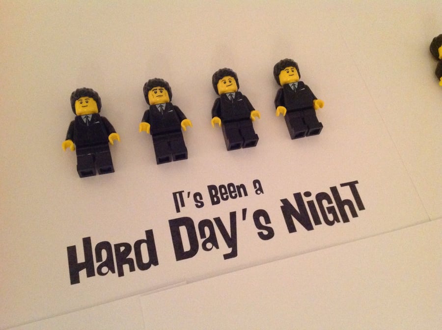 The beatles best sale lego minifigures