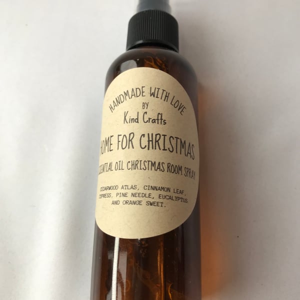 Christmas room spray, room spray, Christmas scented spray, festive room spray,