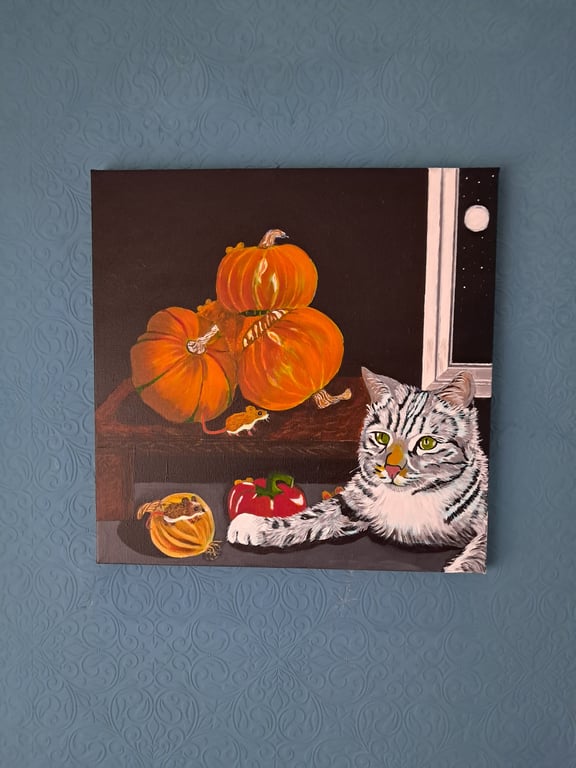  I give up. An Original Acrylic painting