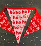 White and Red Ho Ho Christmas Bunting - Image 1