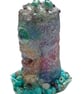 Sea-Sentinel Moai Fluorite & Turquoise Howlite - Image 2