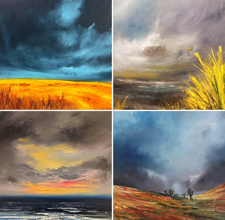 Land & Sea Art Greetings Cards Pack