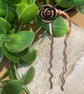 Hair Fork Solid Copper  - Image 2