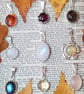 Tiny minimalist oval Labradorite pendant necklace. Reiki charged - Image 6