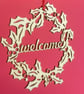 'Welcome' wreath (medium) - Image 1
