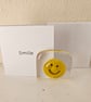 Smile! Glass Keepsake in greeting card box