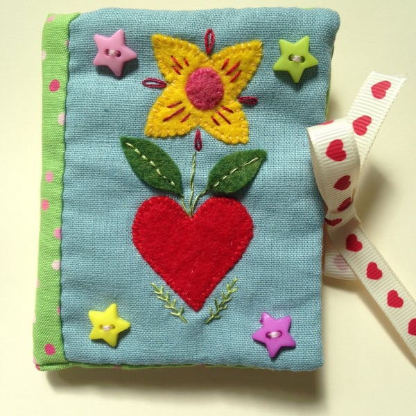 Folk art needle case