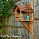 Handmade Wall Fence Mounted Bird Feeder Table (WT4)