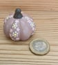 Ditsy Little Pumpkin - Dusky Pink