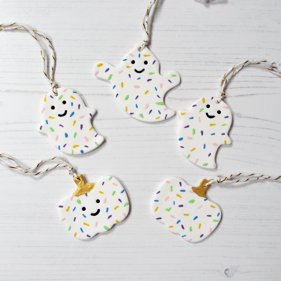 Halloween sprinkles Hanging decoration collection, pumpkins, ghosts