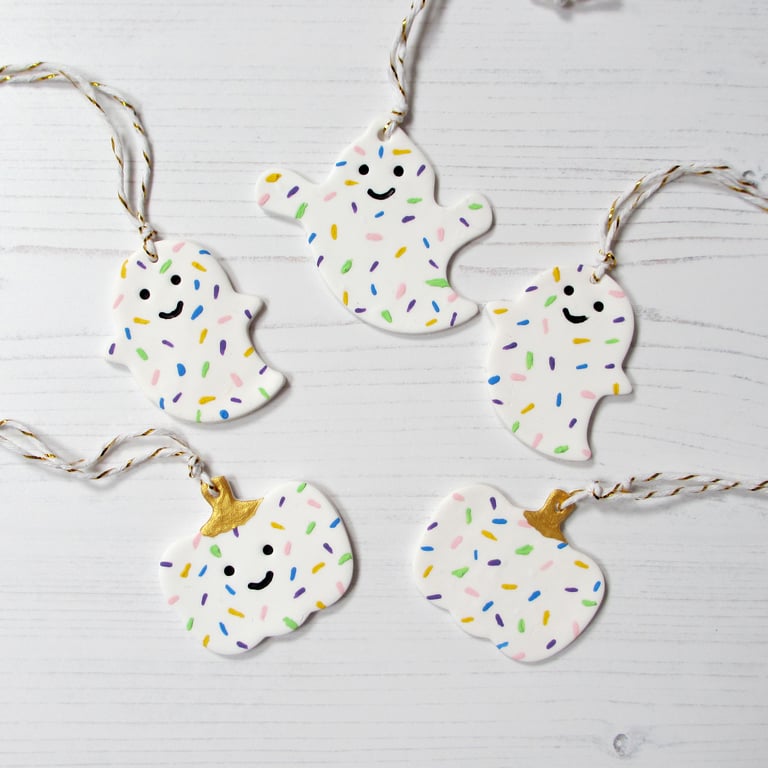 Halloween sprinkles Hanging decoration collection, pumpkins, ghosts