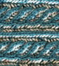 Teal Green Shetland Wool Cowl - Image 4