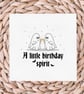 Ghost Birthday Card, Funny Pun Birthday Card, Spooky Birthday Card. - Image 5