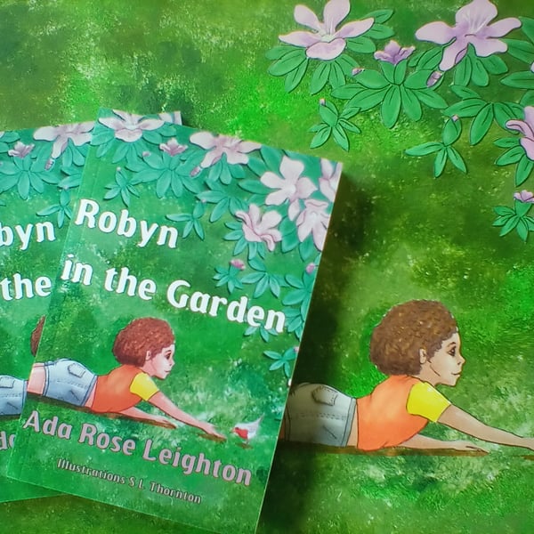 Robyn in the Garden Middle Grade Children's Book Paperback Summer Reading