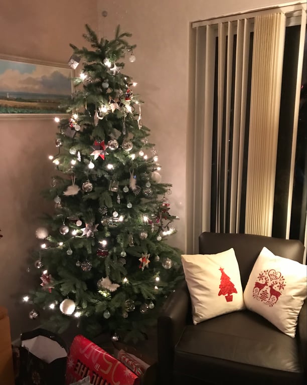 Christmas Glitter Cushions covers only, Christmas decor, Cushion cover only,