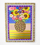 Sunflowers in Leopard Print Vase - Image 1