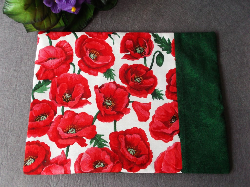 Poppy Mug Rug