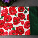 Poppy Mug Rug