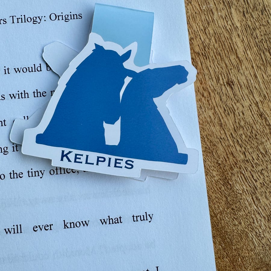 Magnetic Bookmarks Blue Kelpies