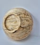 Woodturned tea-light holder, spaltic driftwood - Image 4