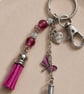 Rosé Wine  Best Friend Bag Charm & Keyring  - Image 3