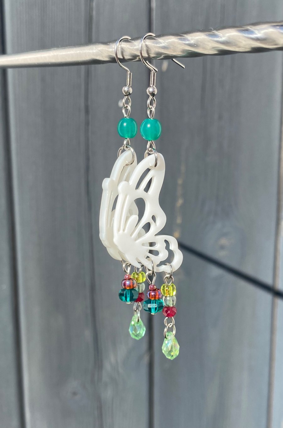 Madison - Butterfly Wing Earrings 