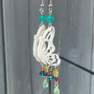 Madison - Butterfly Wing Earrings 