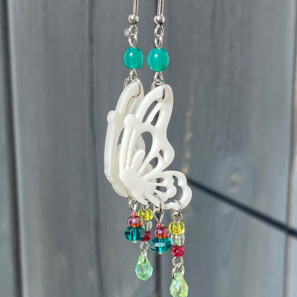 Madison - Butterfly Wing Earrings 