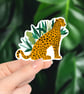 Leopard Die-cut Sticker