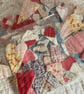 Vintage quilt hearts pack