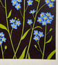 'Forget-me-nots' original screen print - Image 5