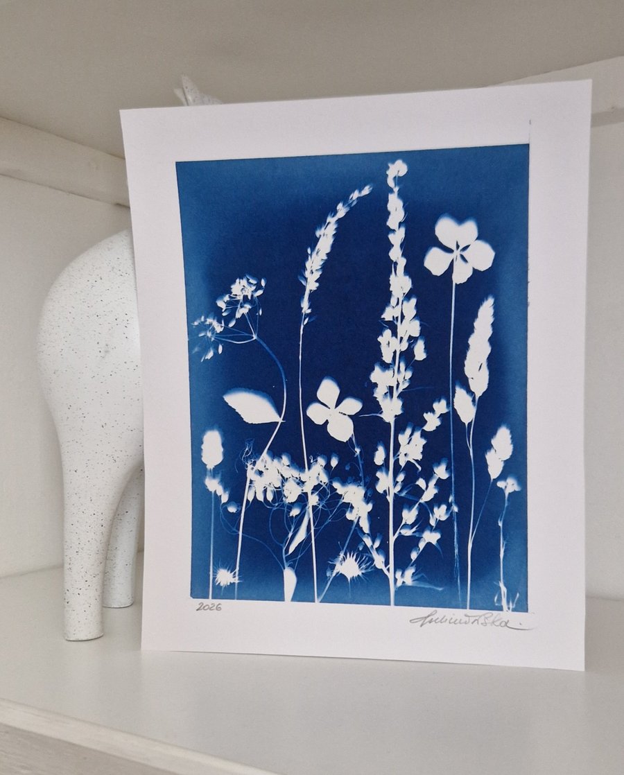 Cyanotype Botanical Print No. 11