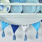 Digital Knitting Pattern Bunting with Tassels