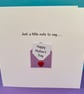 Mother's Day Card - Cute - Button - Mothering Sunday - Image 1