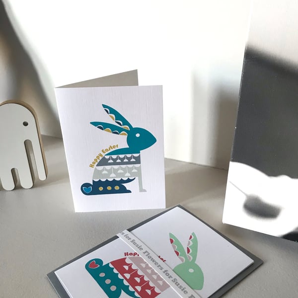 'Little Bunny' Easter card