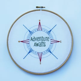 Adventure Awaits Hoop