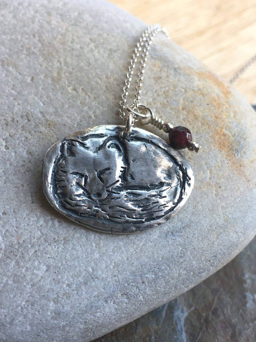 Animal necklace - Fox necklace
