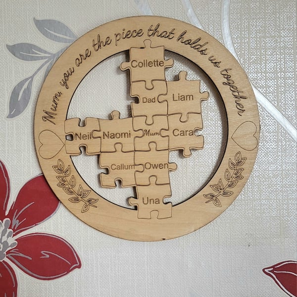 Personalised Puzzle Pieces 