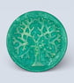 Tree of Life Wall Plaque Green Garden Decor Handmade Outdoor Hanging