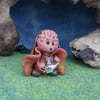 High'n'Over Hedgehog 'Helena' OOAK Sculpt by Ann Galvin Gnome Village