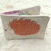 Travelcard Sleeve.  Oyster card cover.  Hedgehogs design.