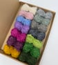 Small Dartmoor Mohair Boucle Loop Wool Yarn Selection Pack Wet Felting - Image 2