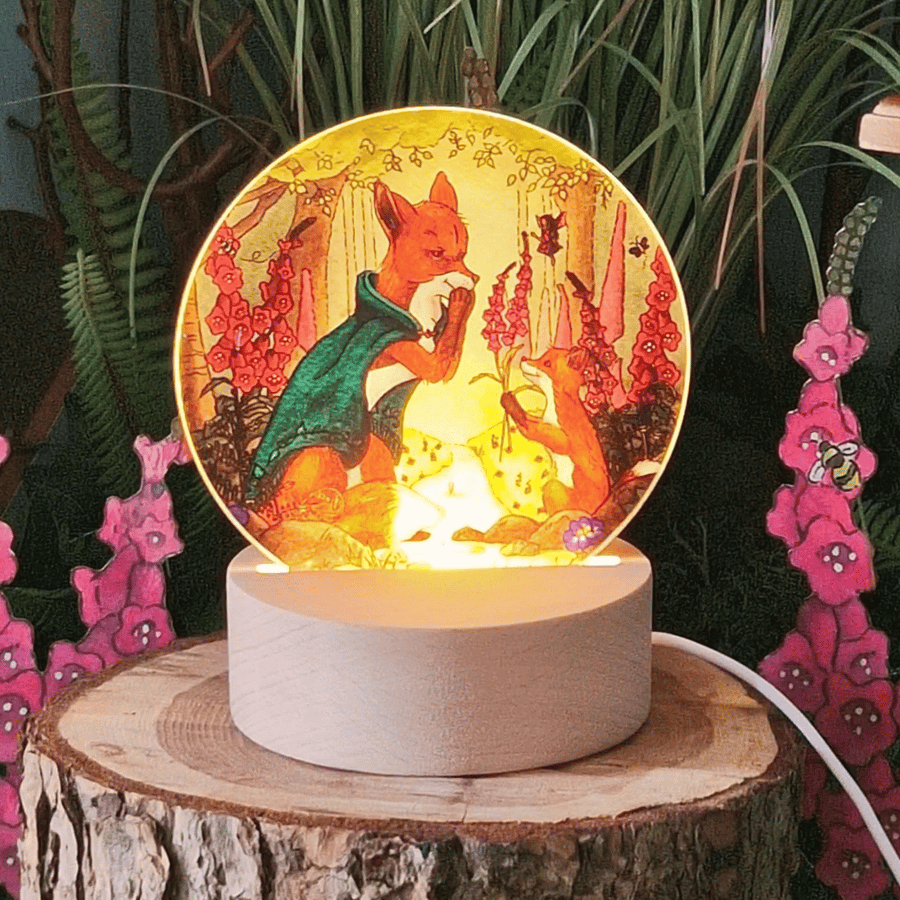 LED Night Light with Poem - Finn's Gift of Gloves