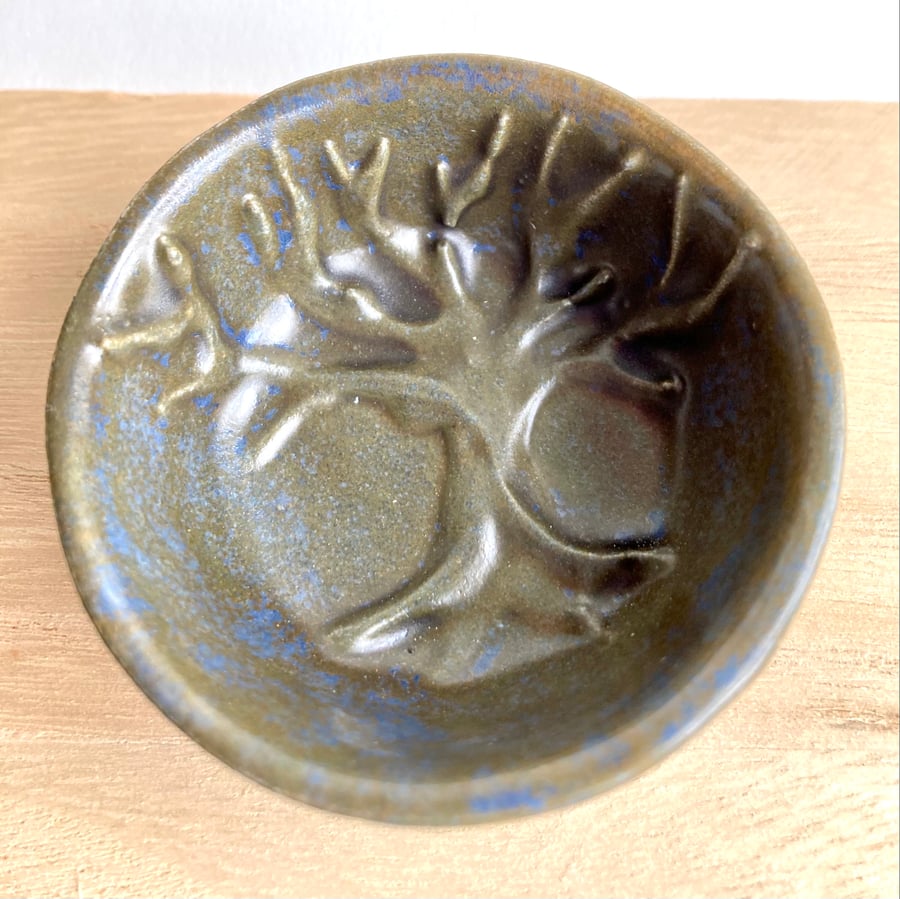 Tree of Life ring dish altar bowl