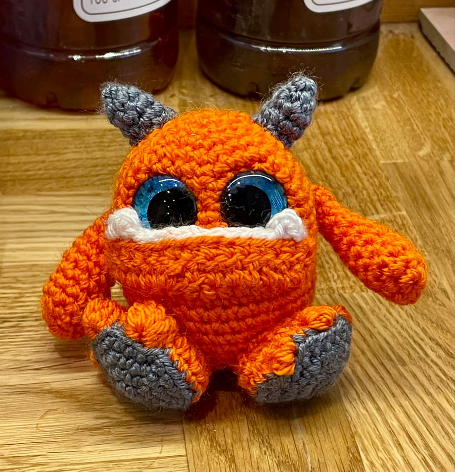 Wee Orange Worry Monster
