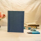 innerwords ... Full Case-Bound, Kingfisher Blue Silk, Katazome Shi Birdsong(136)